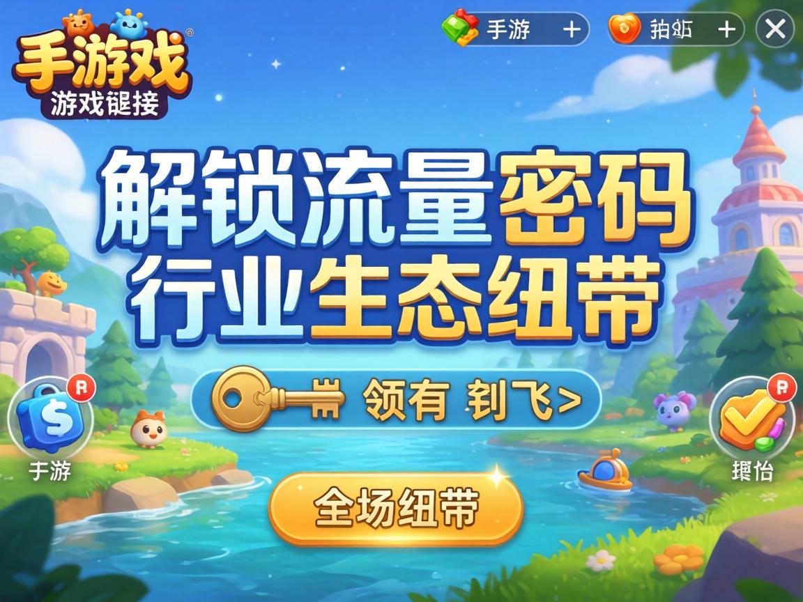 手游推广游戏链接，解锁流量密码的钥匙与行业生态的纽带