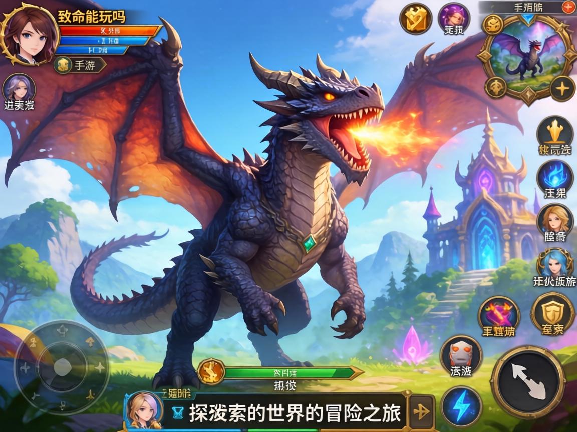 致命龙能玩吗手游版本,探索奇幻世界的冒险之旅
