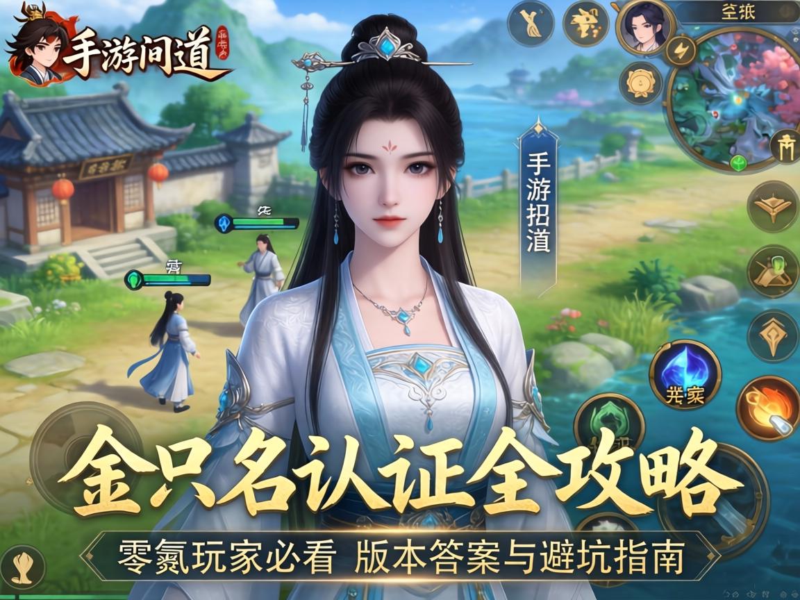 手游问道实名认证全攻略,零氪玩家必看的版本答案与避坑指南