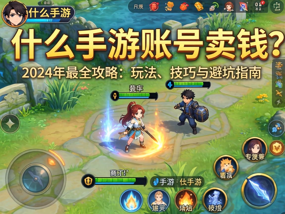 什么手游能账号卖钱？2024年最全攻略，玩法、技巧与避坑指南