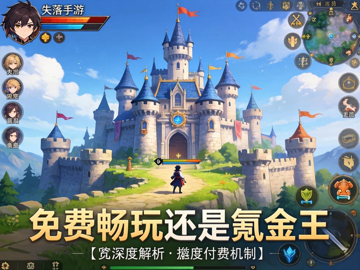 失落城堡手游,免费畅玩还是氪金为王?深度解析游戏付费机制