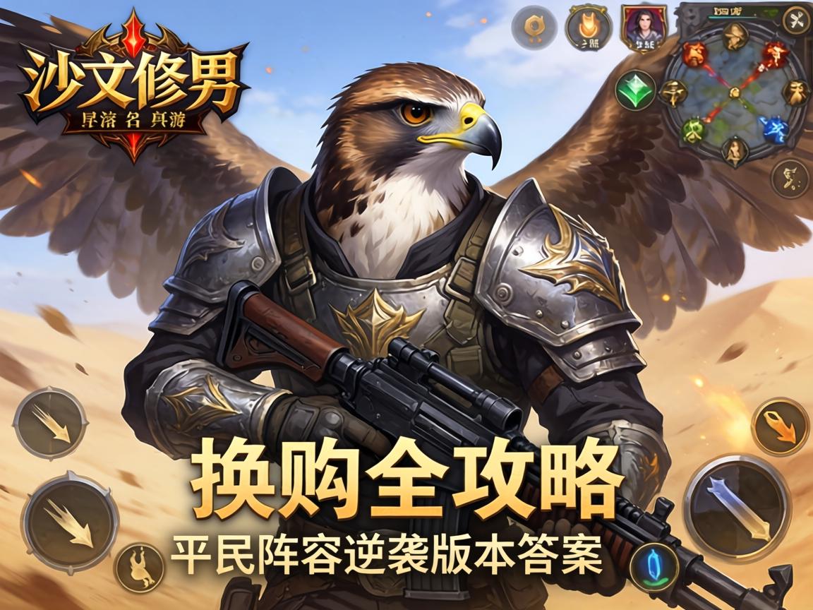 沙鹰修罗手游换购全攻略，平民阵容逆袭版本答案的技巧解析