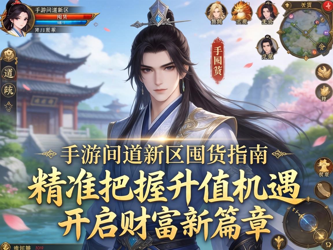 手游问道新区囤货指南，精准把握升值机遇，开启财富新篇章