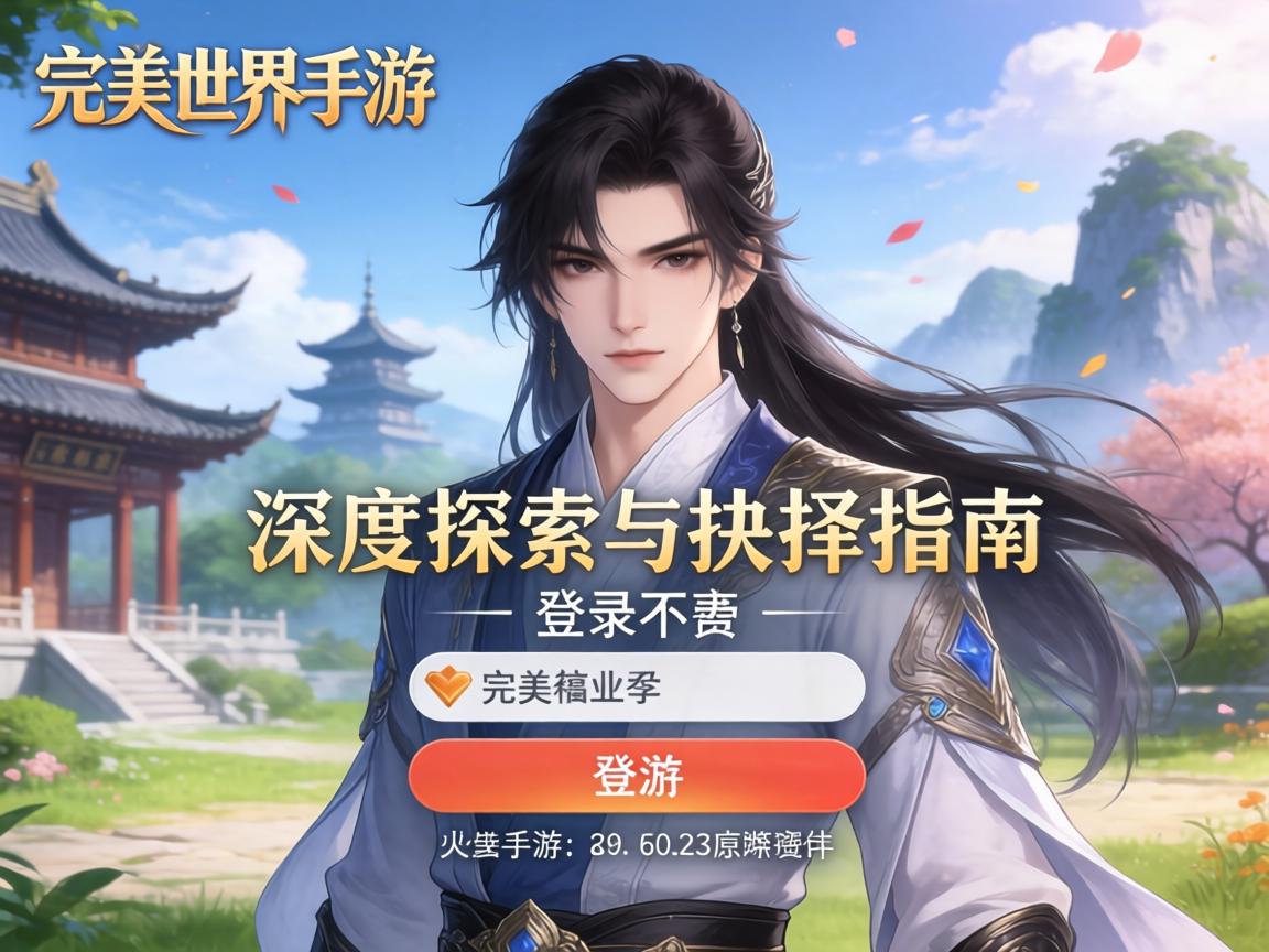 完美世界手游，登录与否的深度探索与抉择指南