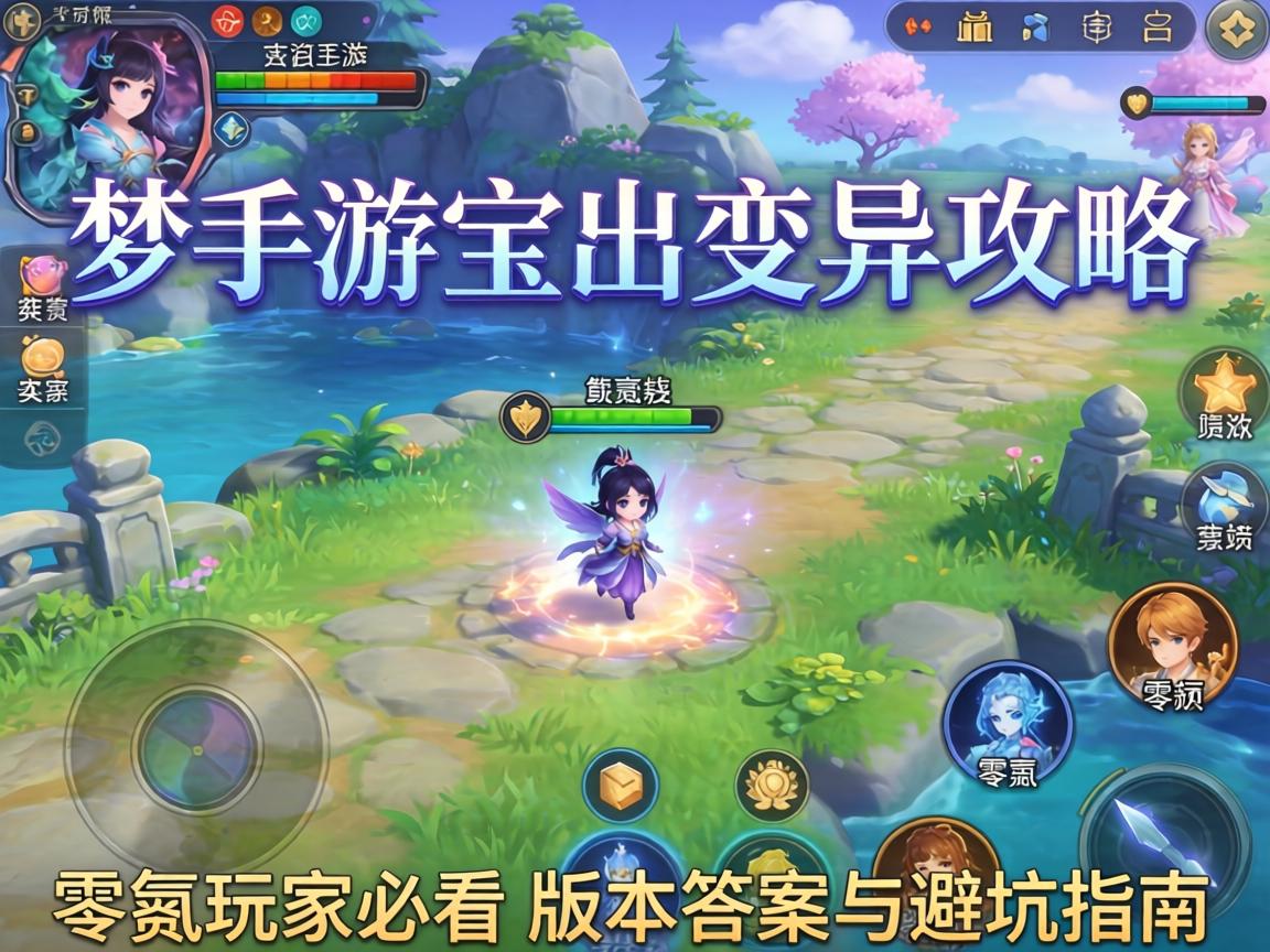 梦幻手游洗宝宝出变异攻略,零氪玩家必看的版本答案与避坑指南