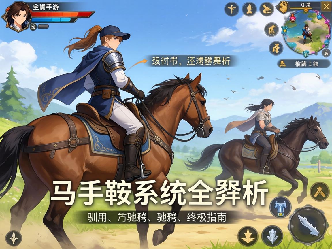 方舟手游马鞍系统全解析,从驯服到驰骋的终极指南