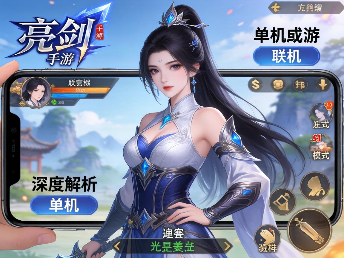 亮剑手游,单机还是联机?深度解析游戏模式与特色