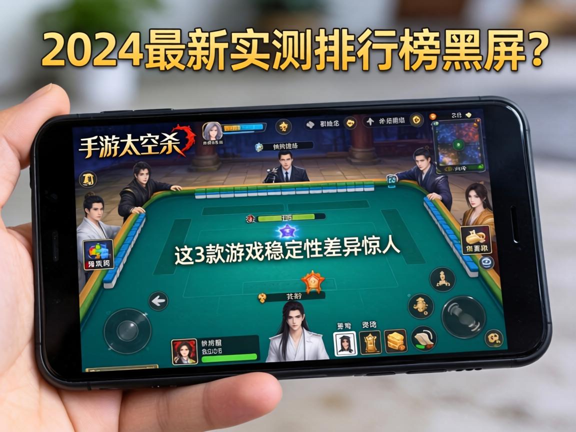 手游太空杀为什么黑屏？2024最新实测排行榜揭秘，这3款游戏稳定性差异惊人