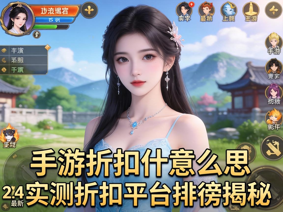 手游折扣什么意思啊？2024最新实测折扣平台排行榜揭秘