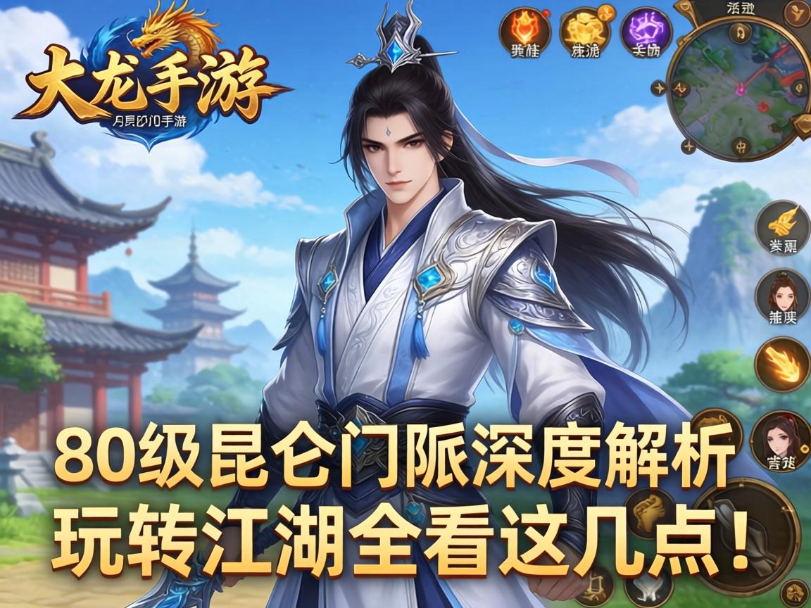 天龙手游80级昆仑门派深度解析，能否玩转江湖全看这几点！