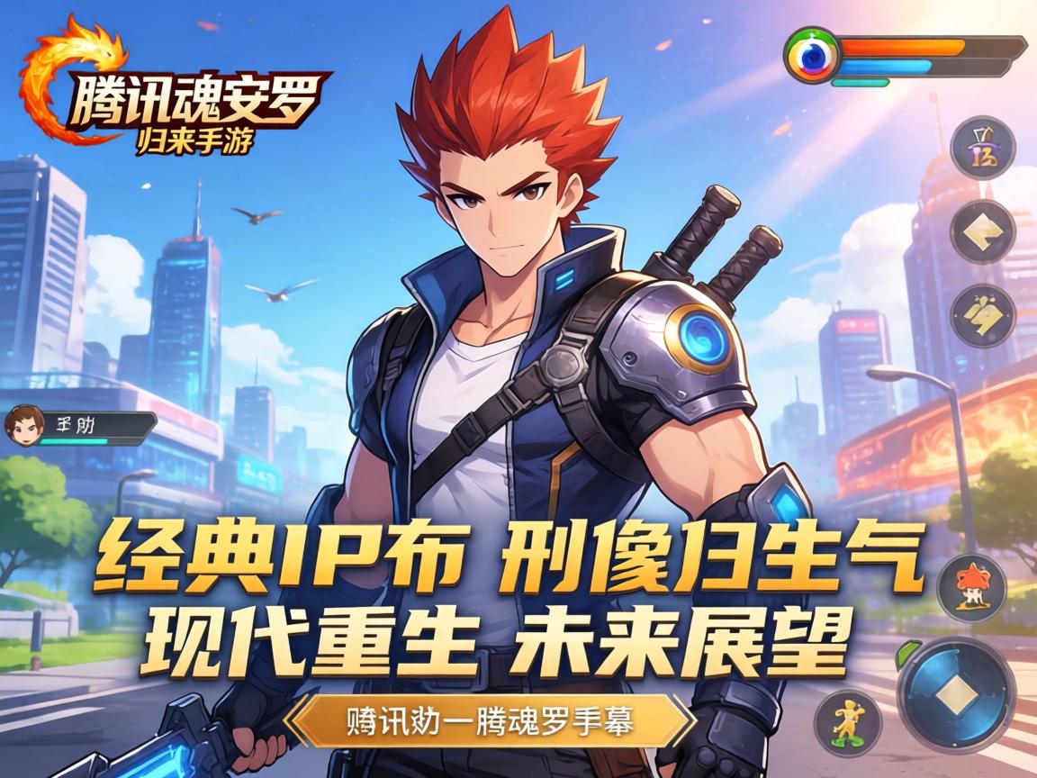 腾讯魂斗罗，归来手游，经典IP的现代重生与未来展望