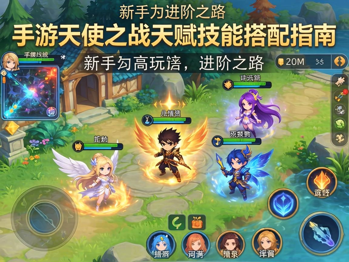 手游天使之战天赋技能搭配指南,从新手到高玩的进阶之路