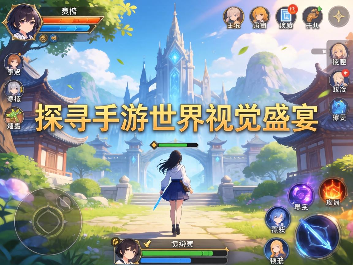 探寻手游世界的视觉盛宴,哪些游戏以精美画质惊艳玩家