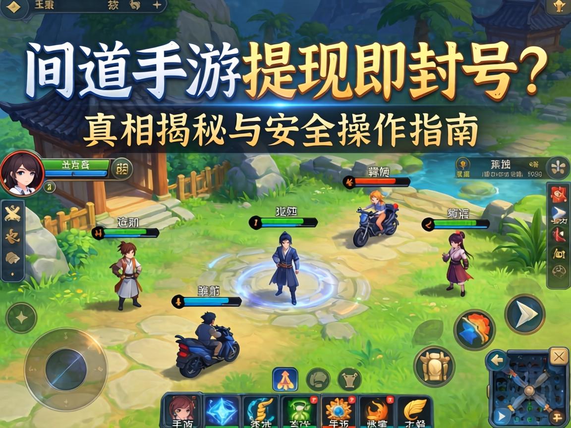 问道手游提现即封号?真相揭秘与安全操作指南