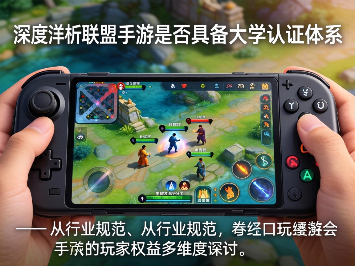 深度解析，联盟手游是否具备大学认证体系？——从行业规范到玩家权益的多维度探讨