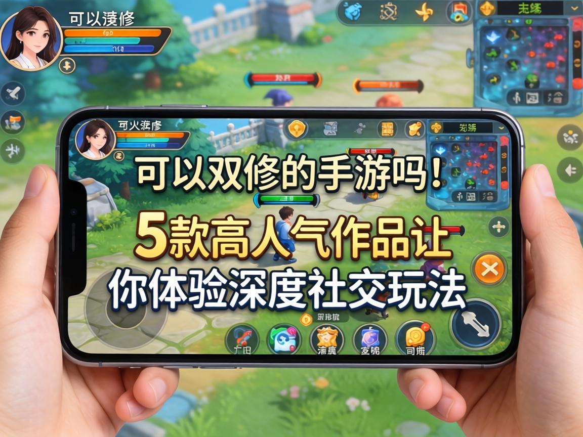 可以双修的手游吗?这5款高人气作品让你体验深度社交玩法