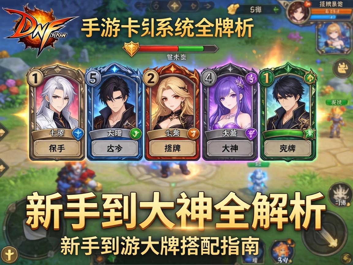 DNF手游卡牌系统全解析,从新手到大神的卡牌搭配指南