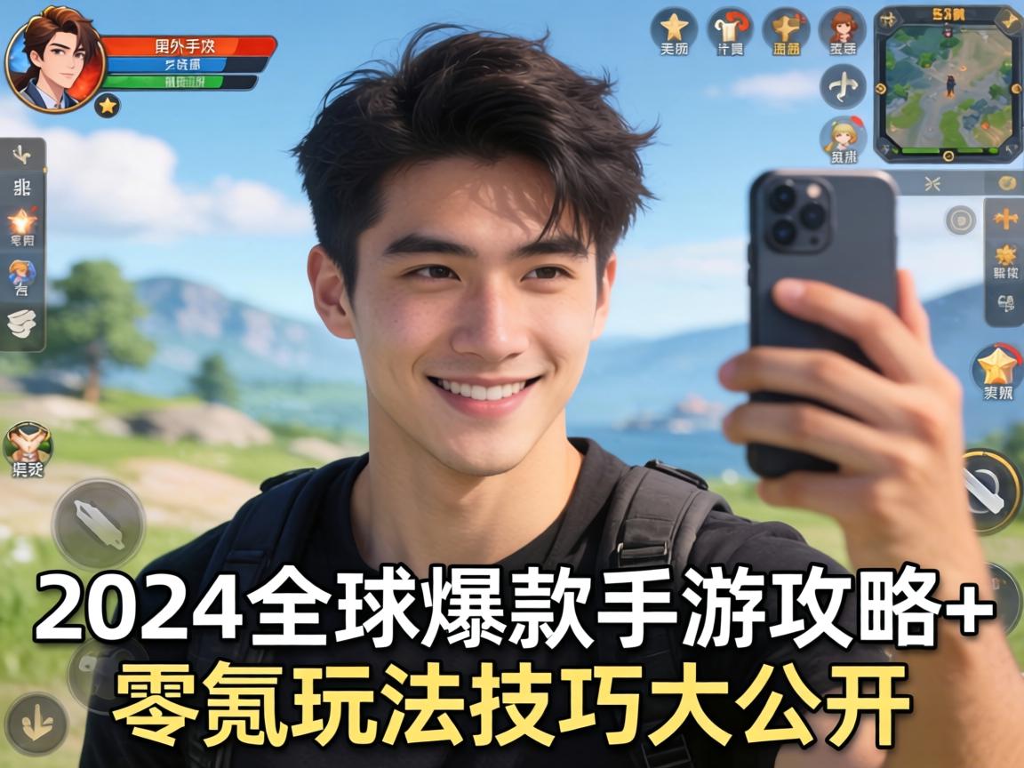 国外小伙玩什么手游?2024全球爆款手游攻略+零氪玩法技巧大公开