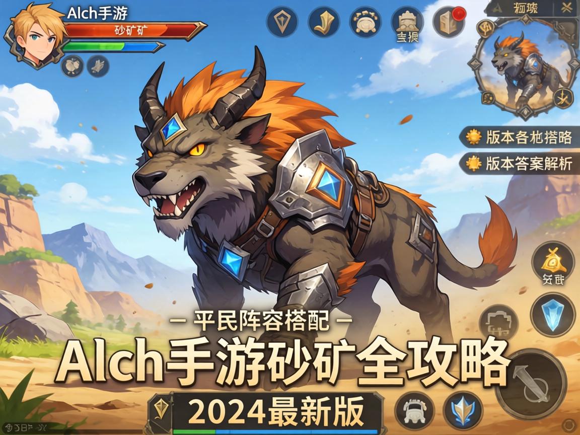 方舟手游砂矿兽全攻略,平民阵容搭配与版本答案解析(2024最新版)