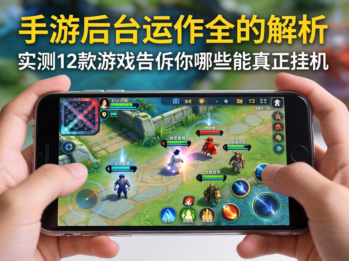 手游后台运作全解析,实测12款游戏告诉你哪些能真正挂机