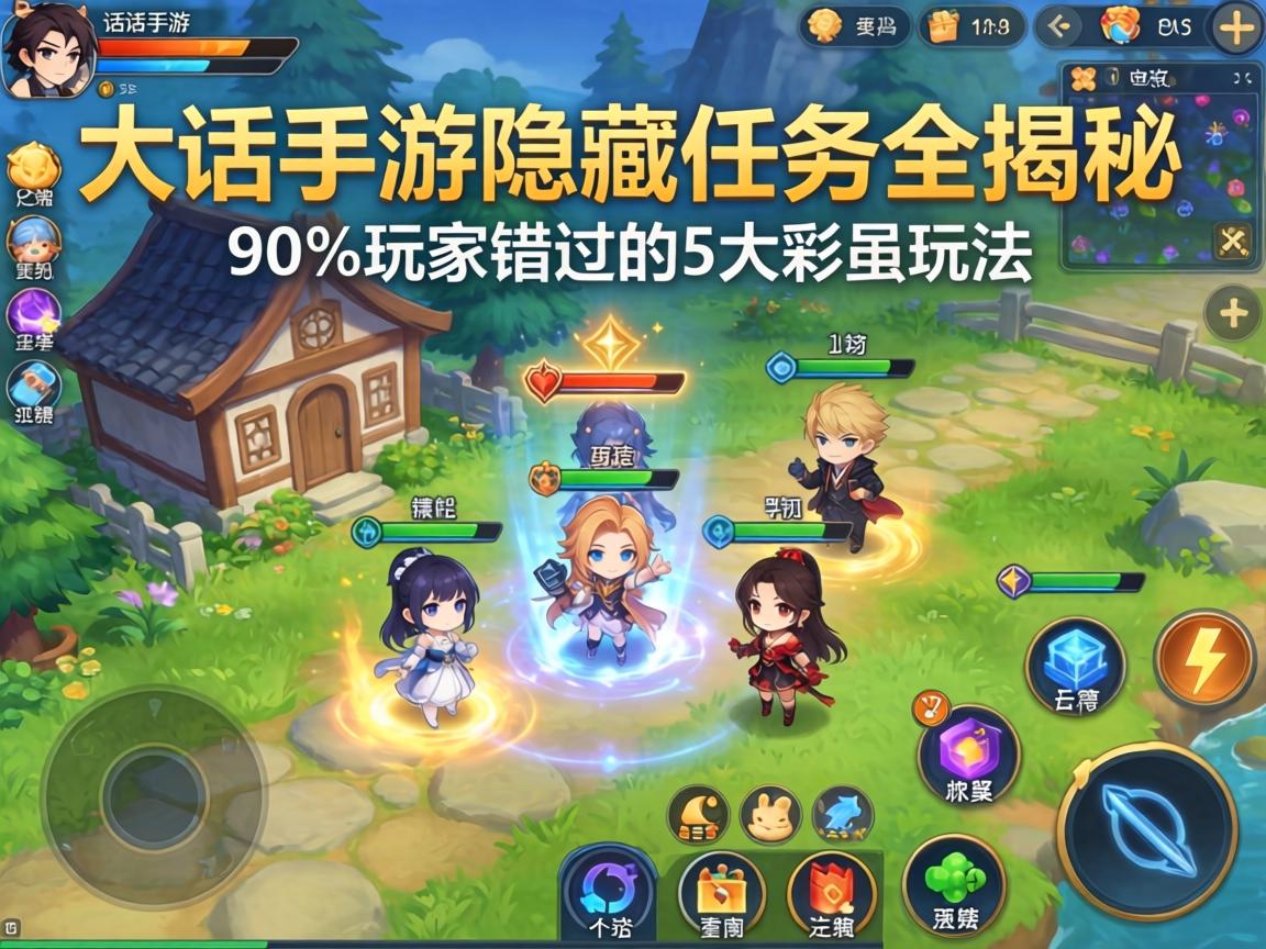 大话手游隐藏任务全揭秘,90%玩家错过的5大彩蛋玩法