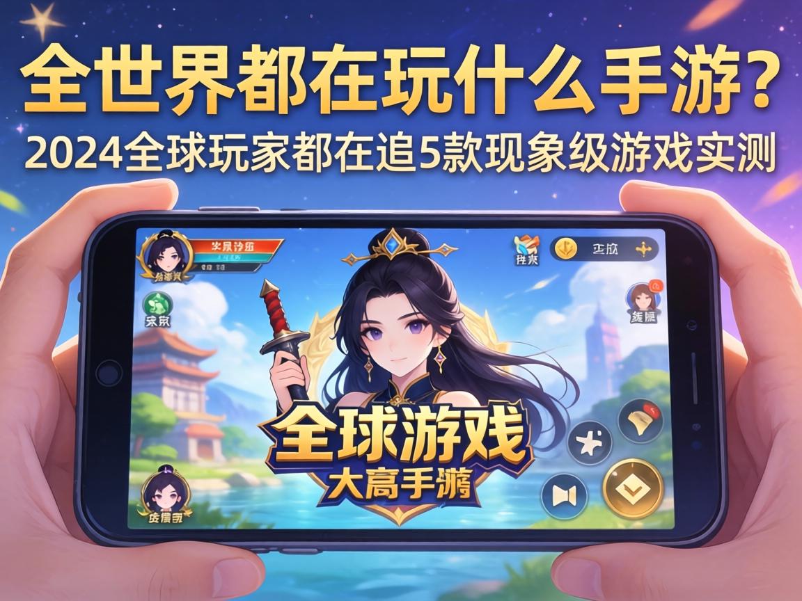 全世界都在玩什么手游?2024全球玩家都在追的5款现象级游戏实测