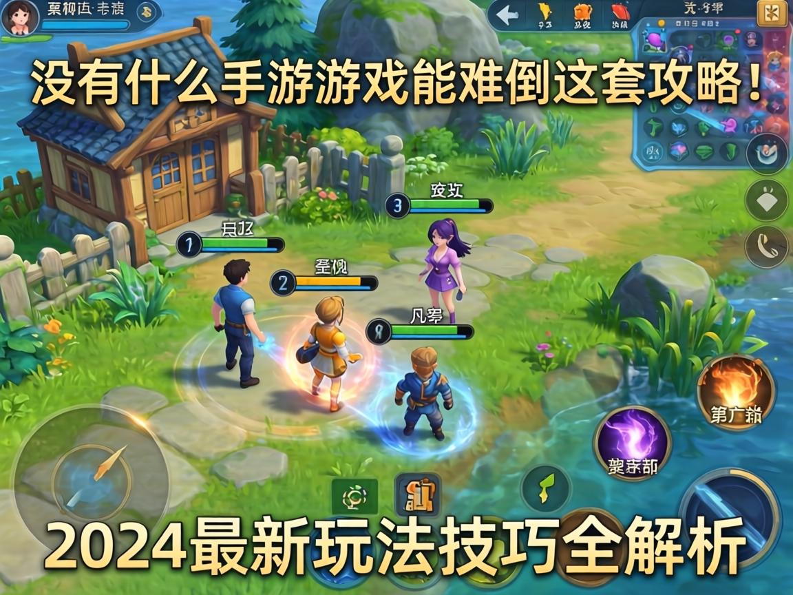 没有什么手游游戏能难倒这套攻略!2024最新玩法技巧全解析