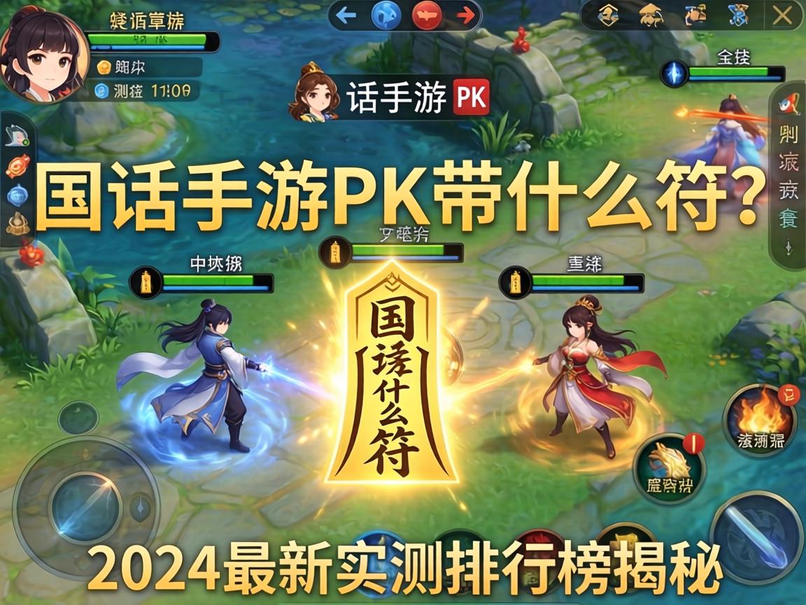 大话手游PK带什么符?2024最新实测排行榜揭秘 2024最新实测排行榜揭秘