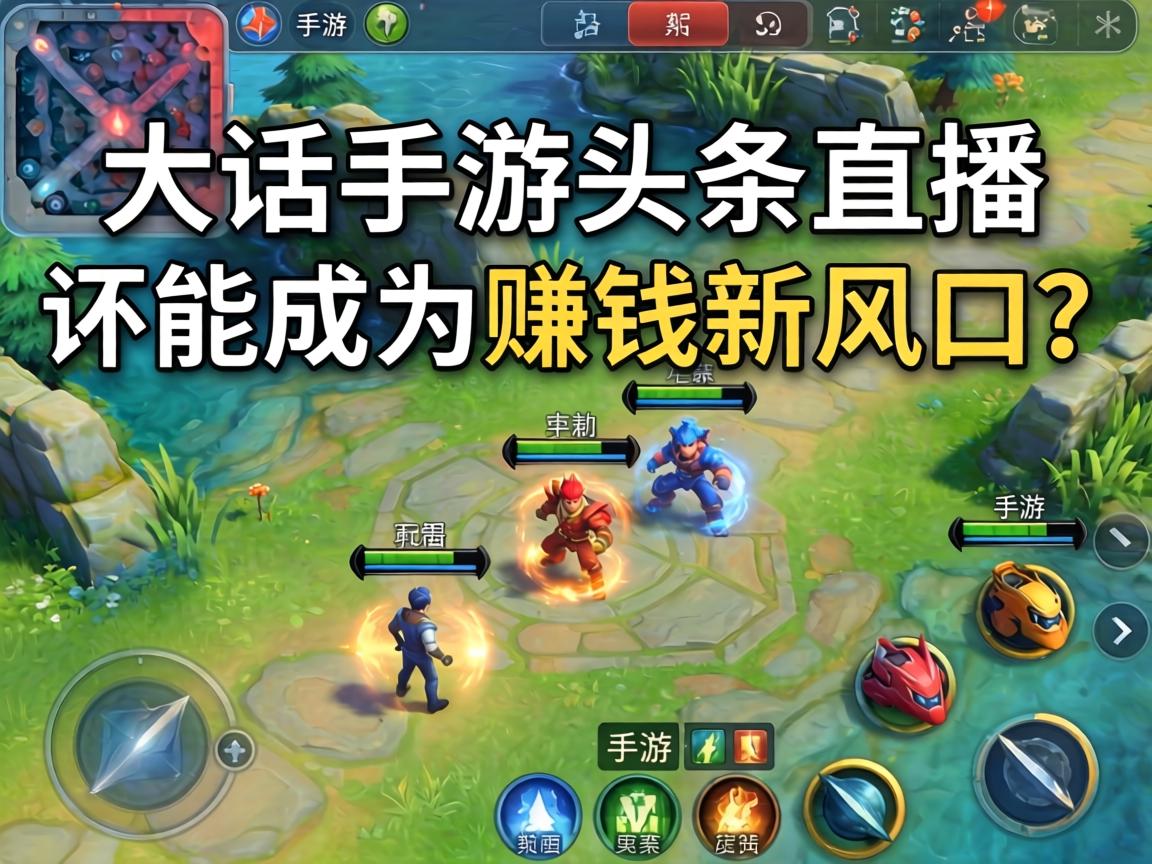 大话手游头条直播,能否成为赚钱新风口? 能否成为赚钱新风口