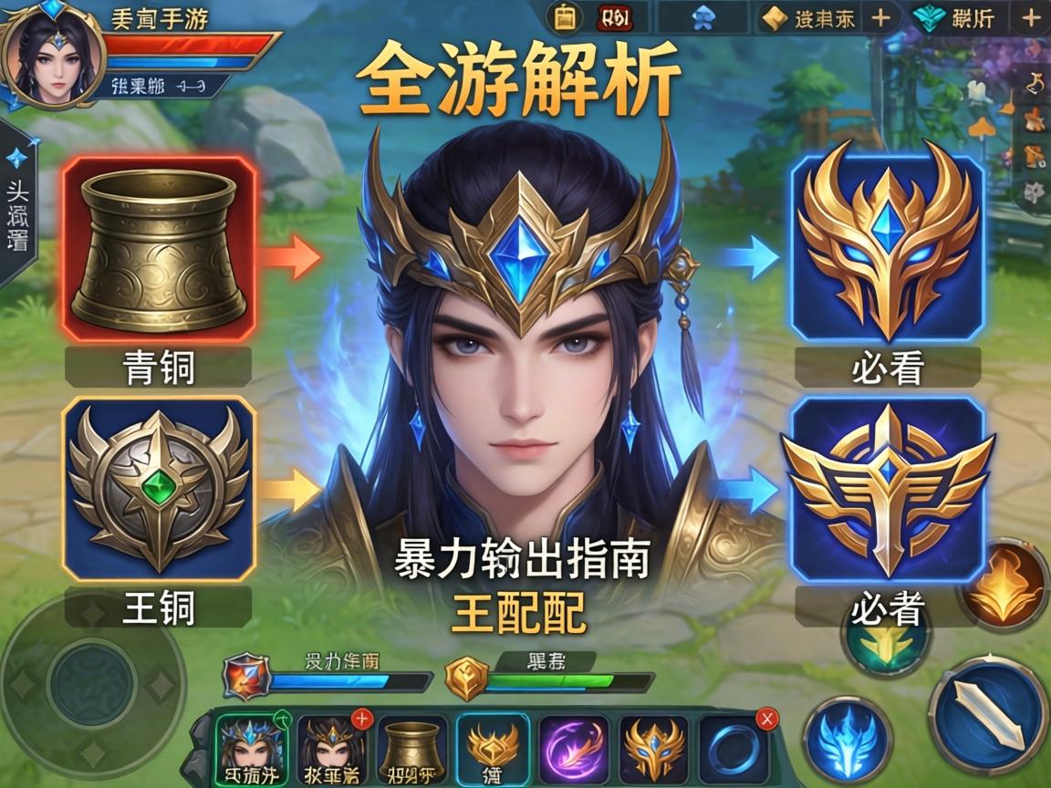 手游大头装备配置全解析,从青铜到王者必看的暴力输出指南 从青铜到王者必看的暴力输出指南