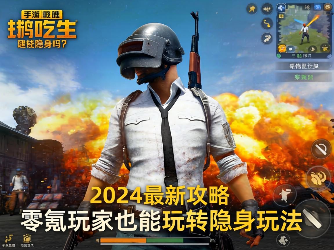 手游吃鸡能隐身吗？2024最新攻略，零氪玩家也能玩转隐身玩法