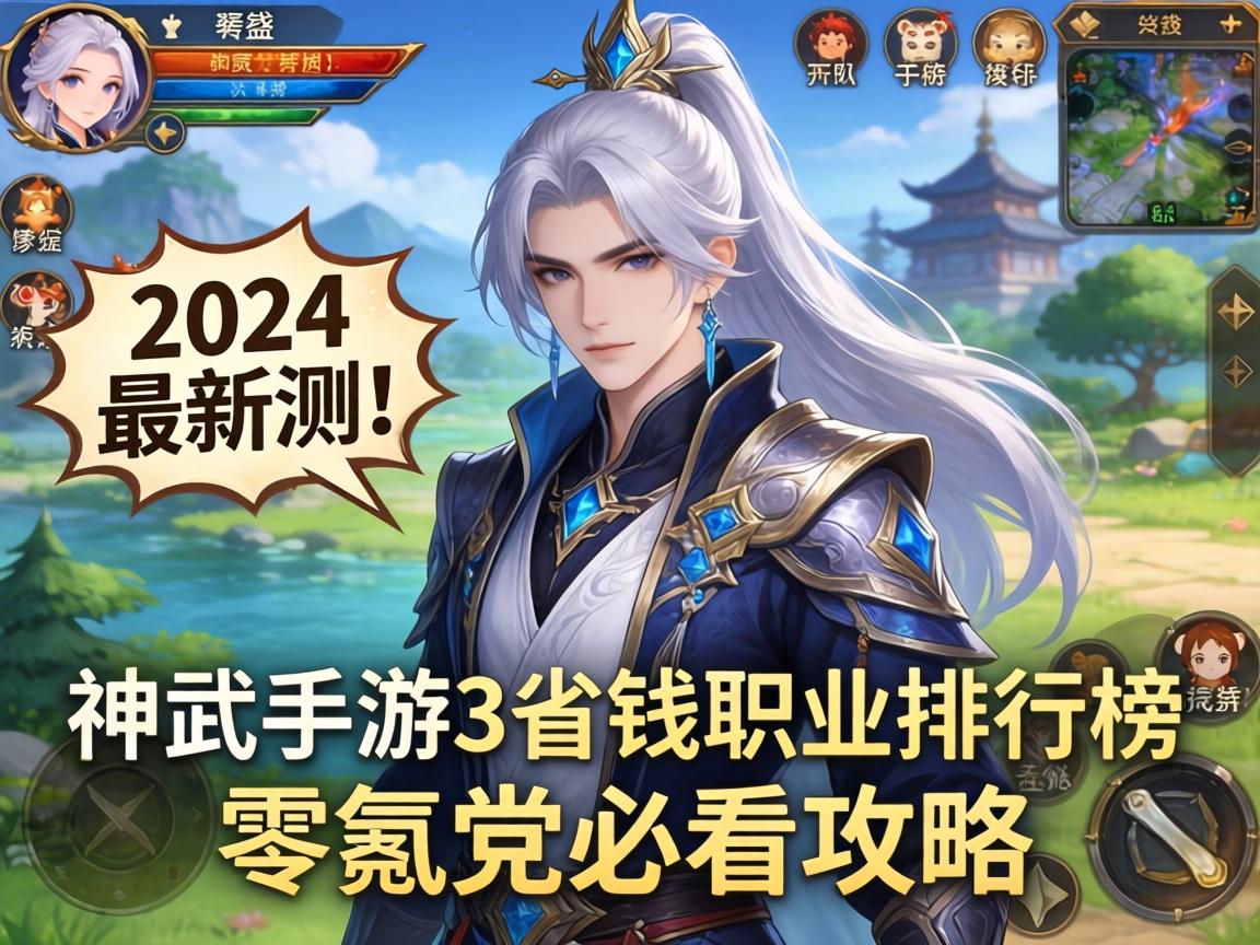 2024最新实测！神武手游3省钱职业排行榜，零氪党必看攻略