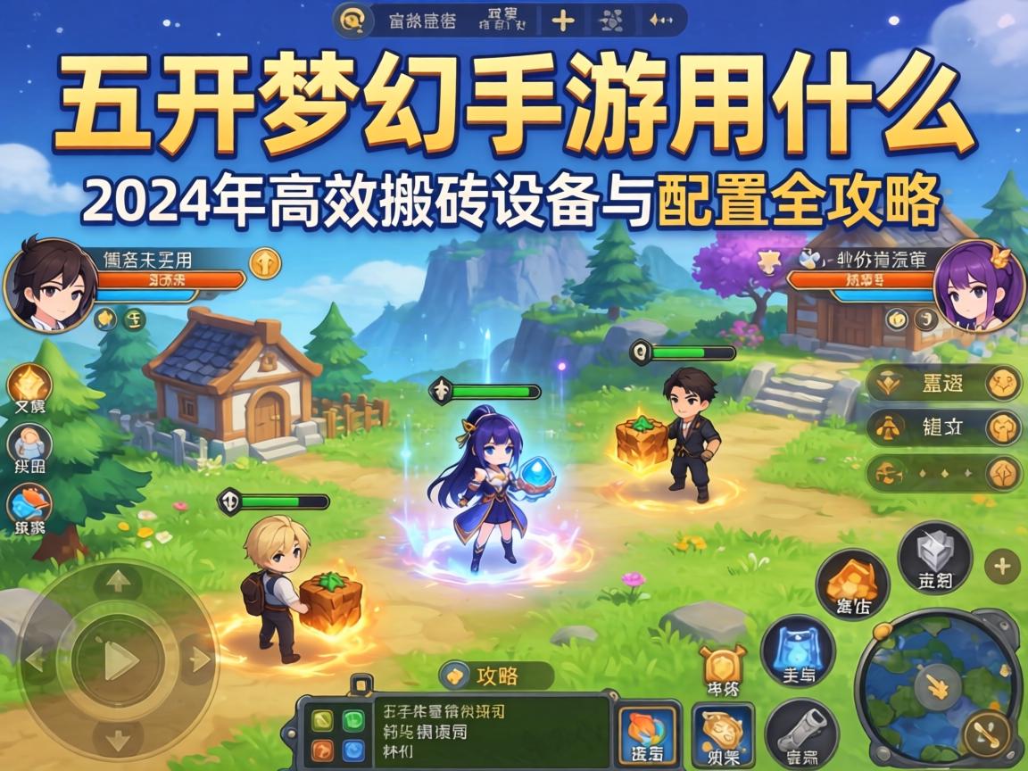 五开梦幻手游用什么?2024年高效搬砖设备与配置全攻略