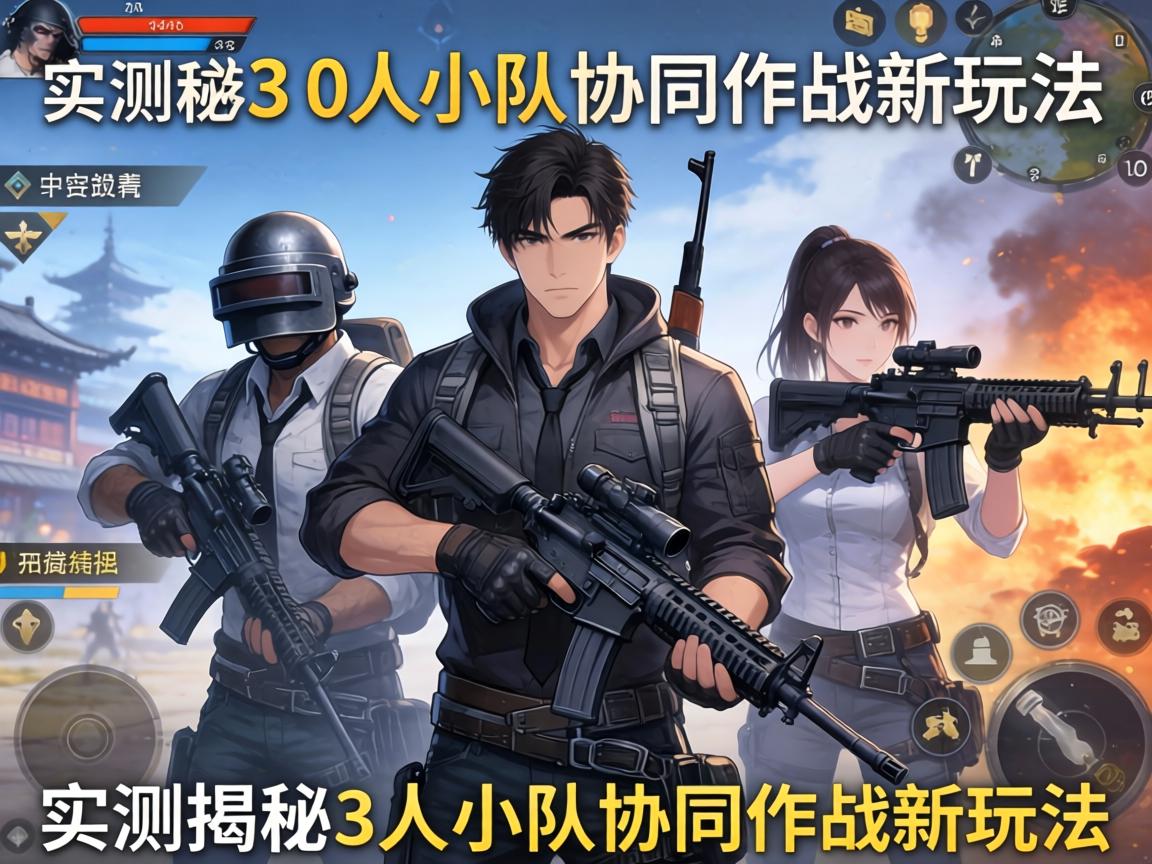 潜伏者可以组队吗手游?实测揭秘3人小队协同作战新玩法