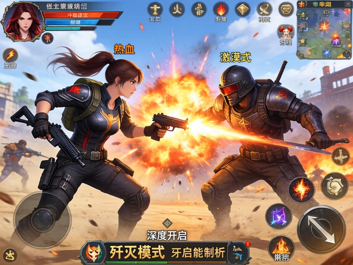 手游中的热血激战，歼灭模式能否开启深度解析