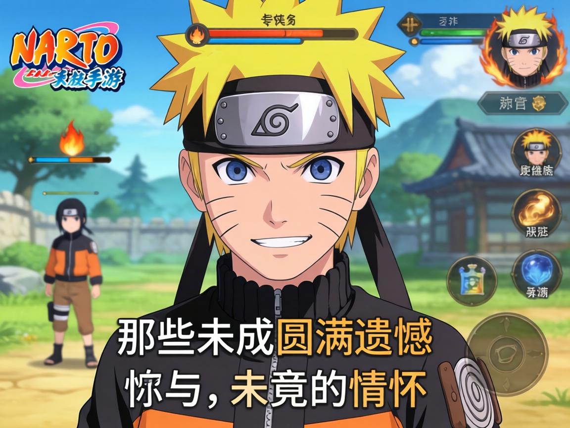 火影手游，那些未曾圆满的遗憾与未竟的情怀