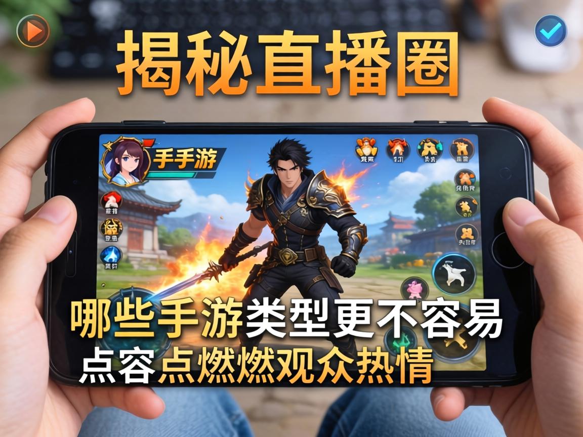 揭秘直播圈,哪些手游类型更容易点燃观众热情?