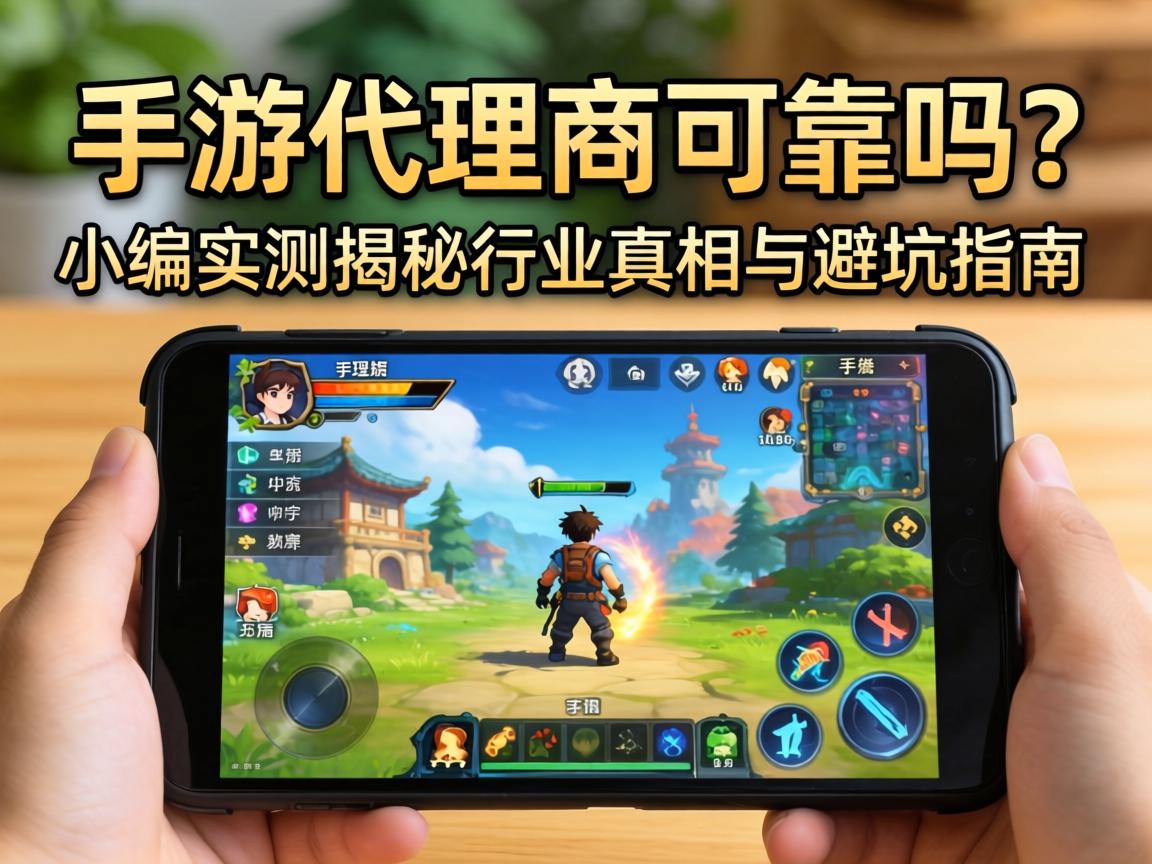 手游代理商可靠吗？小编实测揭秘行业真相与避坑指南