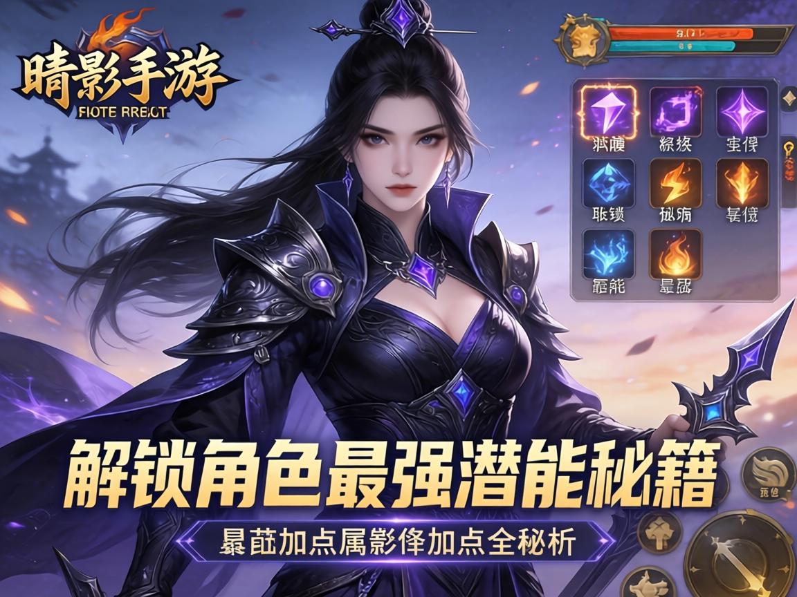 暗影手游属性加点全解析，解锁角色最强潜能的秘籍