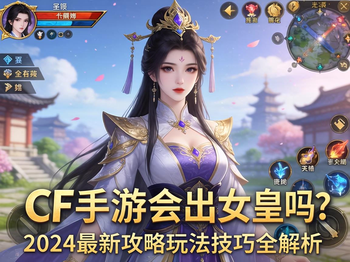 CF手游会出女皇吗?2024最新攻略玩法技巧全解析