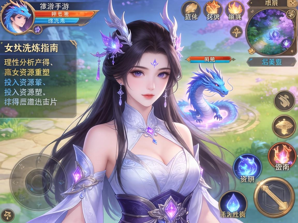 梦幻手游龙女洗练指南，理性分析是否值得投入资源重塑