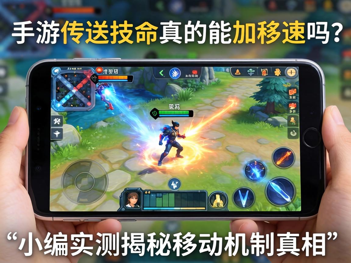 手游传送技能真的能加移速吗？小编实测揭秘移动机制真相