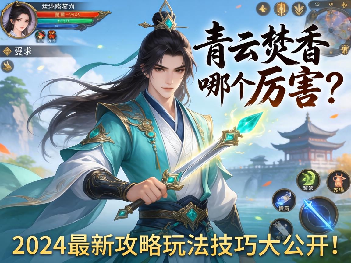 手游青云焚香哪个厉害？2024最新攻略玩法技巧大公开！