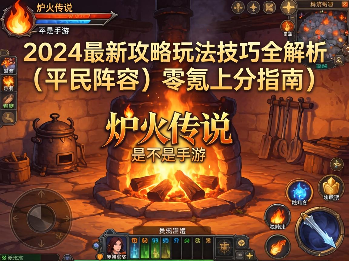 炉火传说是不是手游？2024最新攻略玩法技巧全解析（平民阵容/零氪上分指南）