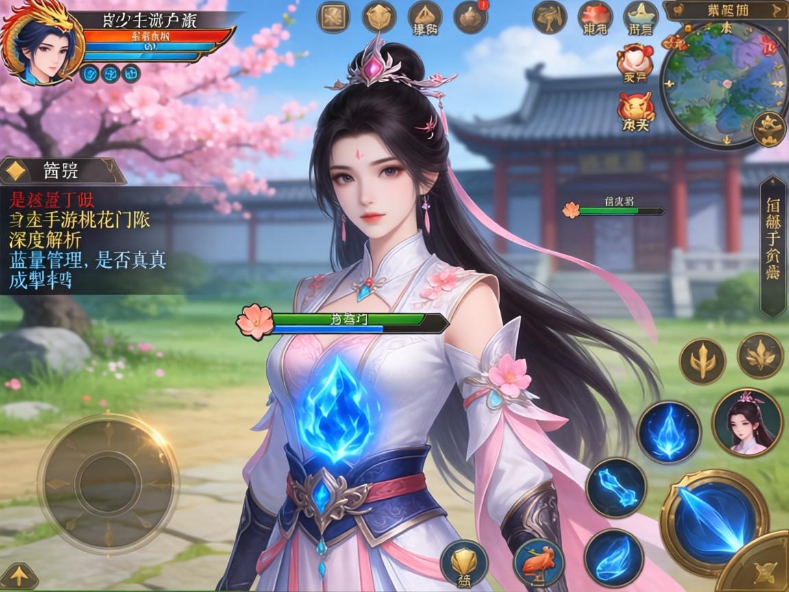 天龙手游桃花门派深度解析，蓝量管理是否真成掣肘？