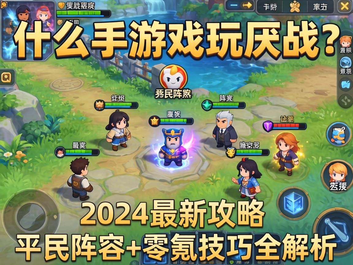 什么手游游戏玩不厌战？2024最新攻略，平民阵容+零氪技巧全解析