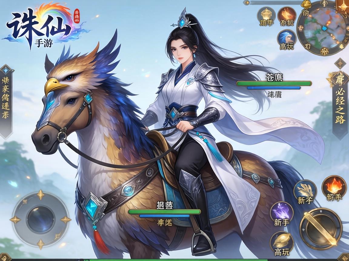 诛仙手游苍鸾坐骑获取全攻略，从新手到高玩的必经之路