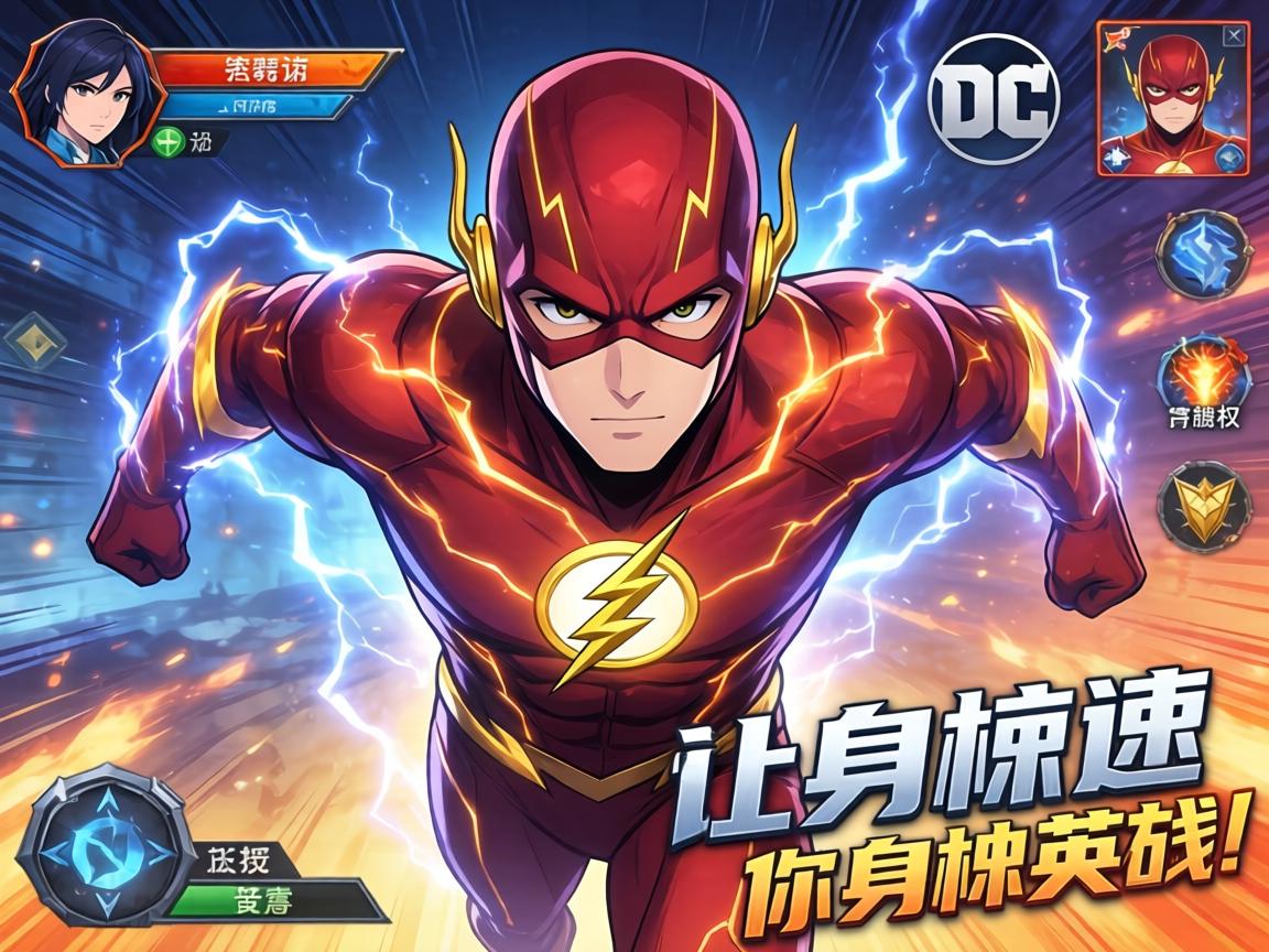 这三款DC正版授权游戏让你化身极速英雄