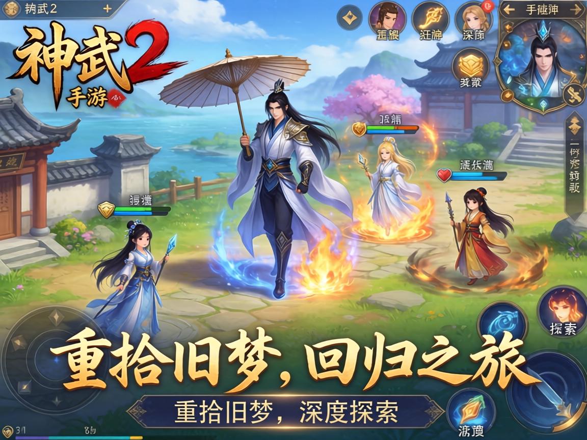 神武2手游，重拾旧梦，回归之旅的深度探索