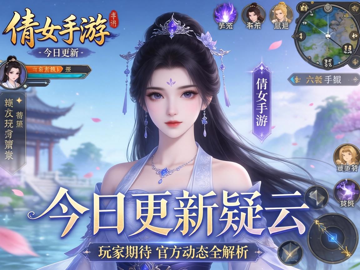 倩女手游今日更新疑云，玩家期待与官方动态全解析